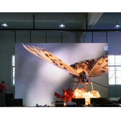 High quality China P7.62 indoor full color advertising led display video wall