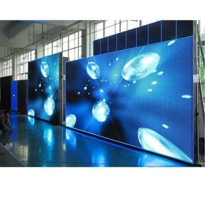 HD indoor full color led screen LED TV media wall P3P4 video